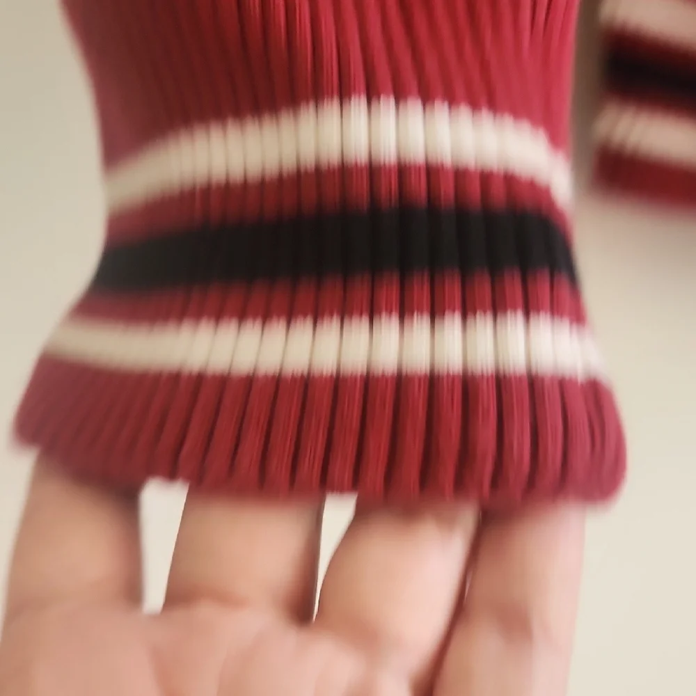 Harley-Davidson Women’s Small Red Black Zip Hoodie Jacket Vintage Biker Y2K - Picture 5 of 9